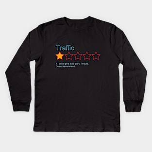 1-Star Rating: Traffic Kids Long Sleeve T-Shirt